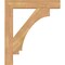 Ekena Millwork Imperial Block Smooth Bracket, Western Red Cedar, 3 1/2"W x 24"D x 28"H BKT04X24X28IMP05SWR - alternate 4